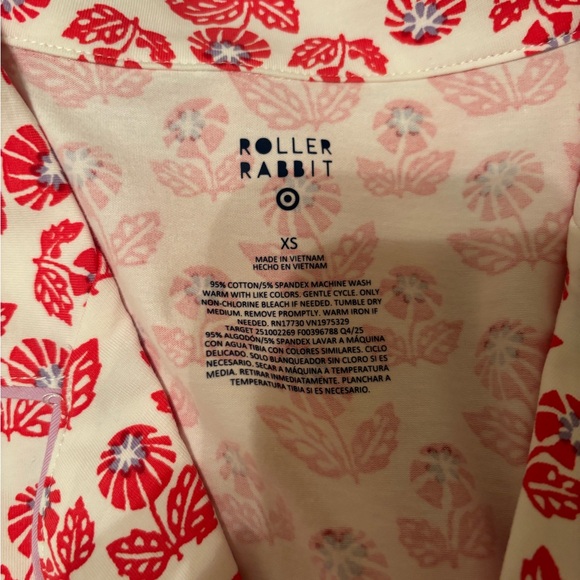 Roller Rabbit x Target floral pajama set - Picture 4 of 4